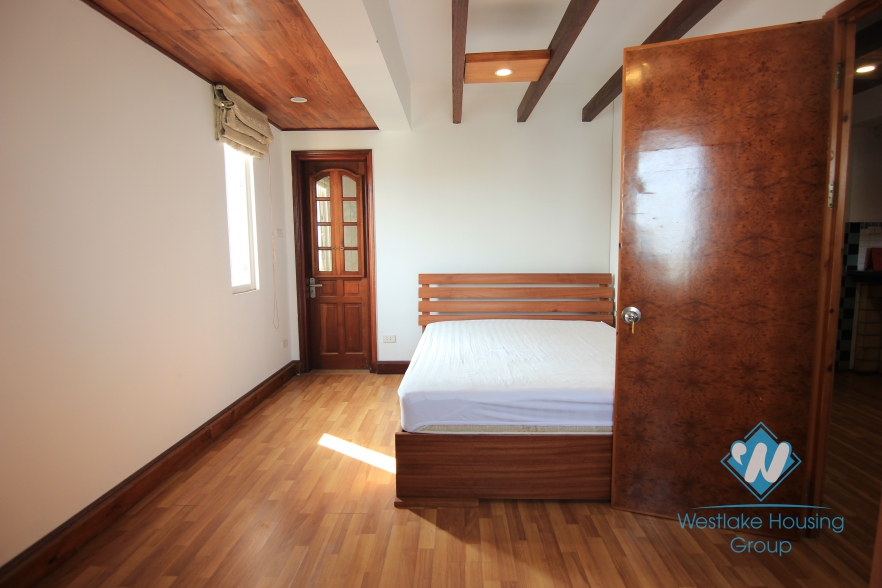 Beautiful 02 bedroom apartment for rent in Yen Phu street, Tay Ho, Hanoi
